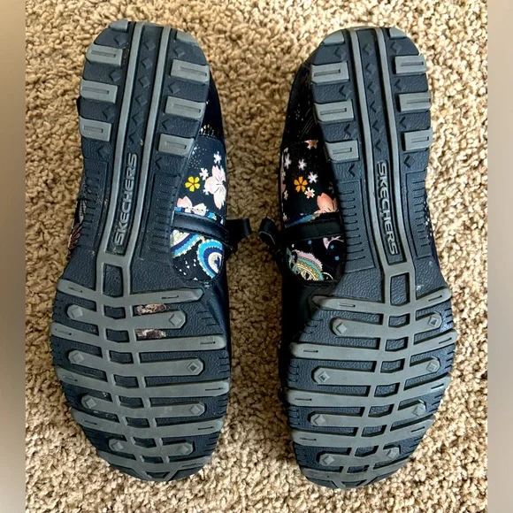 Skechers Bikers Flirt in Black - Picture 5 of 7